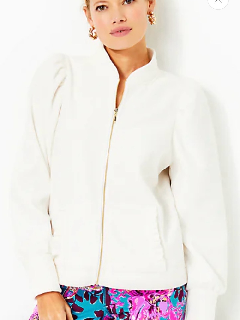 Lilly Pulitzer CABELLO FLEECE ZIP-UP
